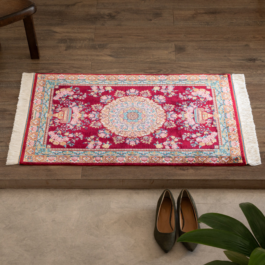 バンブーシルク絨毯 玄関マット 60×90cm – Persiadirect