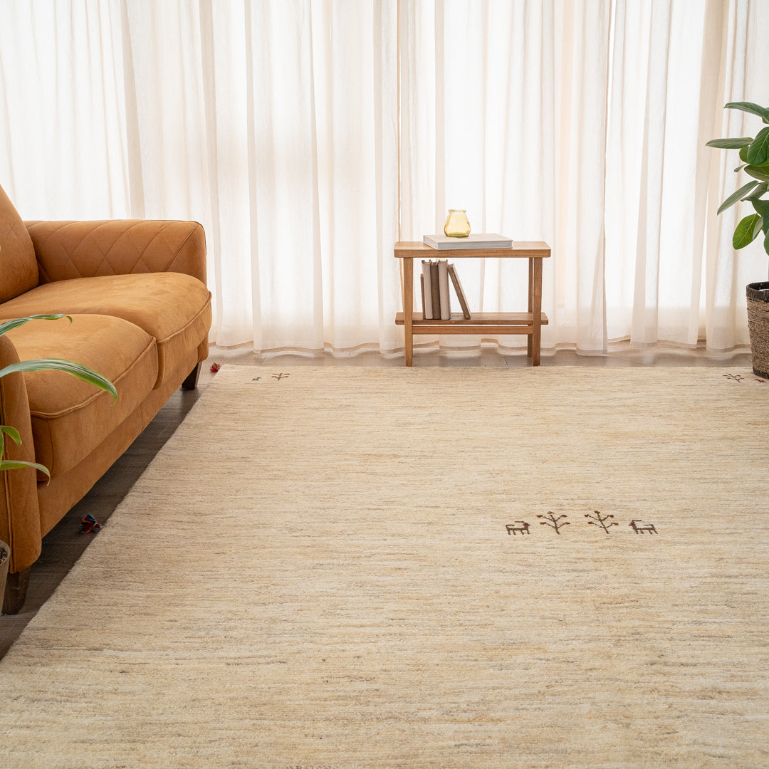 ギャべ　絨毯　205✖︎139 ギャッベ ペルシャ手織り絨毯 ラグ 205×295cm – Persiadirect