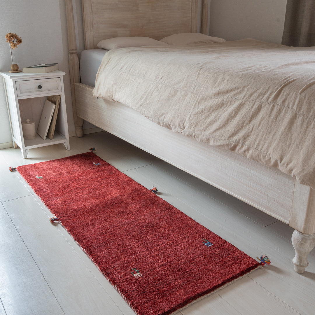 ギャッベ ペルシャ手織り絨毯 ランナー（細長い） 51×151cm – Persiadirect