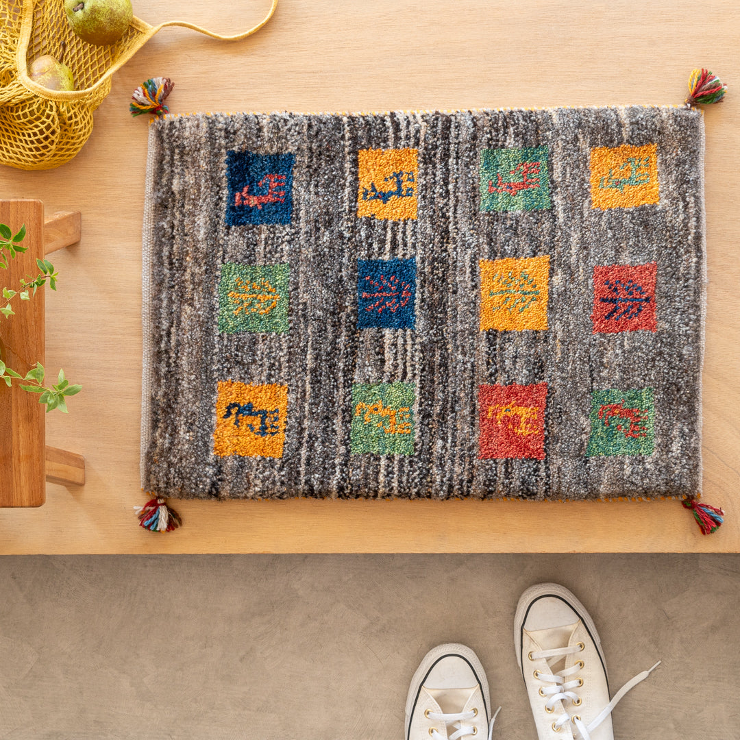 ペルシャ手織りギャッベ 玄関マット他 – Persiadirect