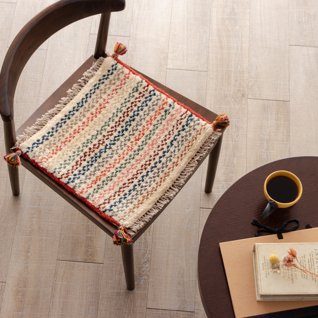 MS11235 ペルシャ手織りギャッベ 座布団 – Persiadirect