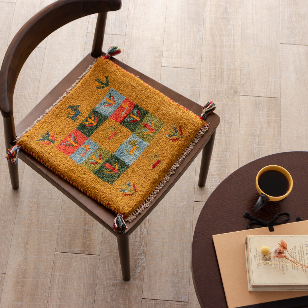MS14148 ペルシャ手織りギャッベ 座布団 – Persiadirect