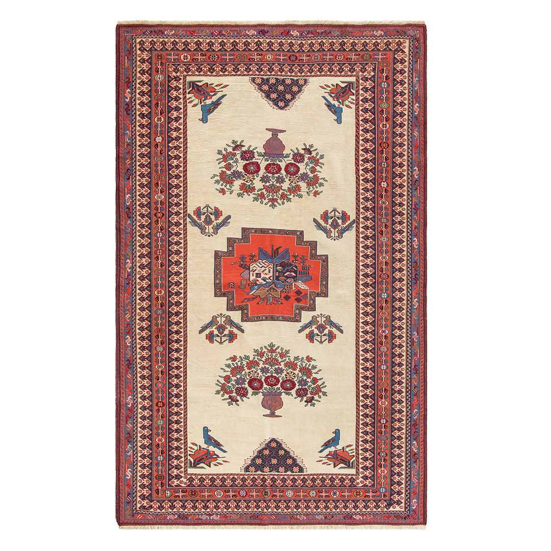ペルシャ手織りキリム ウール ラグ シルジャン 150×235cm – Persiadirect