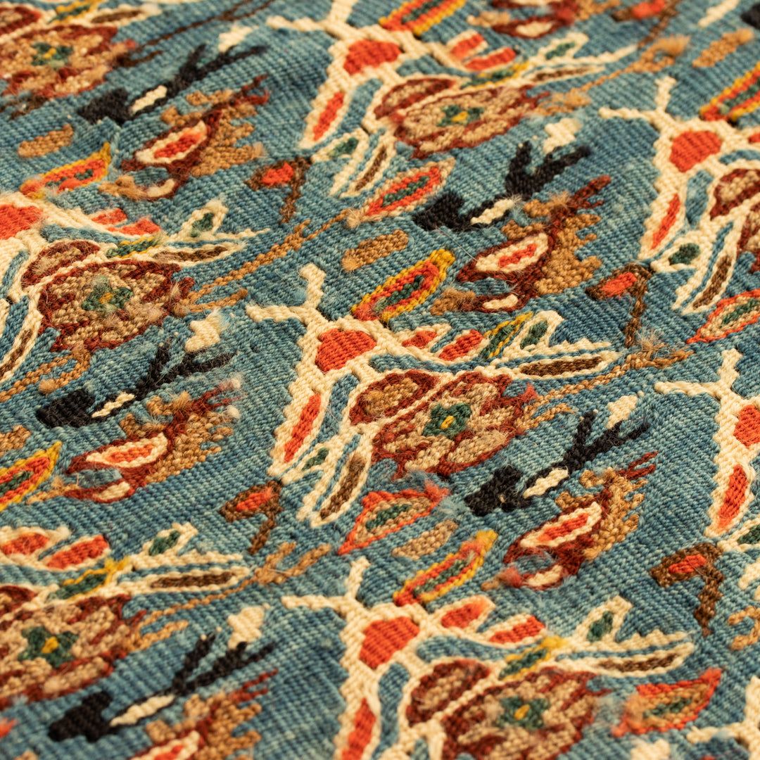 ペルシャ手織りキリム ウール ラグ セネ 125×158cm – Persiadirect