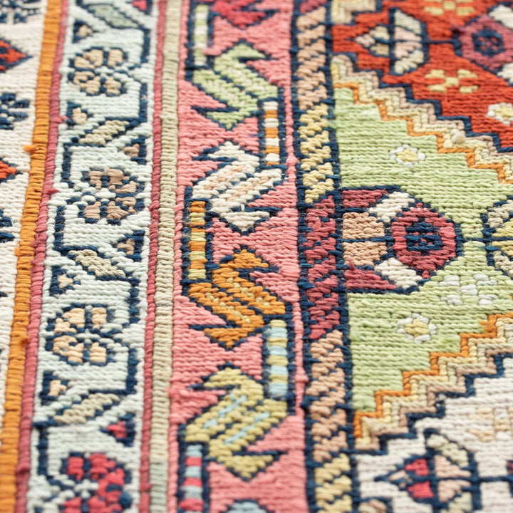 ペルシャ手織りキリム シルク ラグ シルジャン 127×183cm – Persiadirect