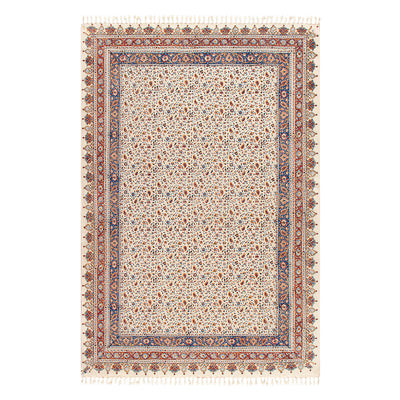 ペルシャ更紗　約130×200cm　総柄　ブラウン