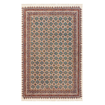 ペルシャ更紗　約150×240cm　総柄　ブラウン