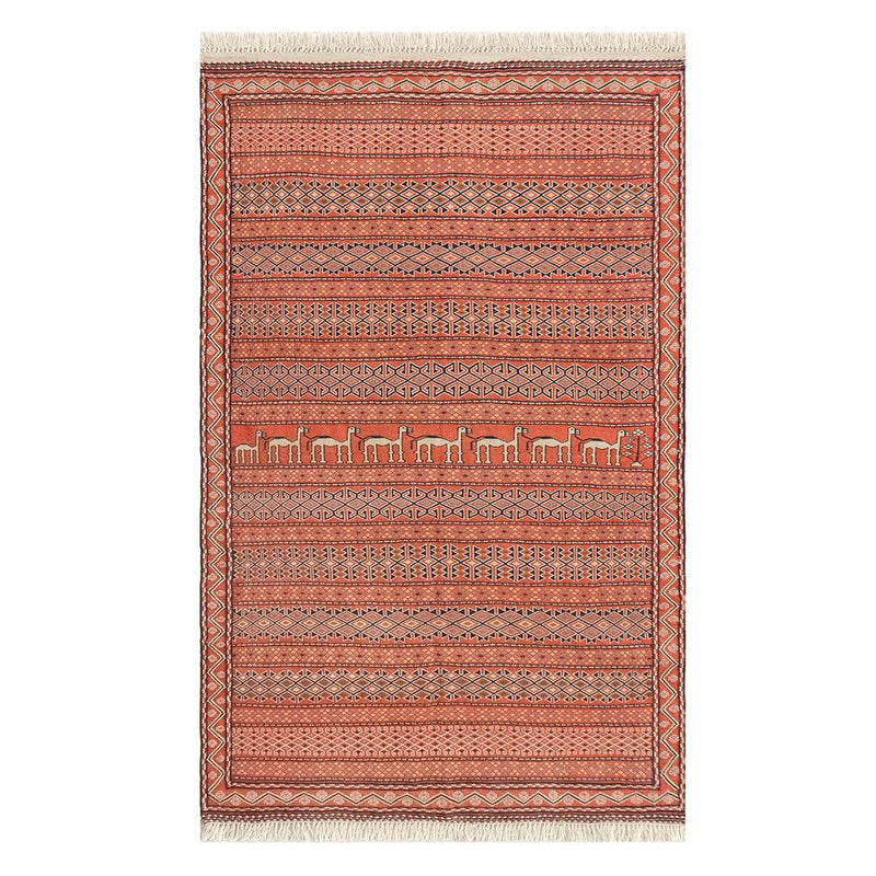 ペルシャ手織りキリム　ウール　ラグ　ホラサン　98×156cm