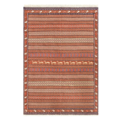 ペルシャ手織りキリム　ウール　ラグ　ホラサン　105×148cm