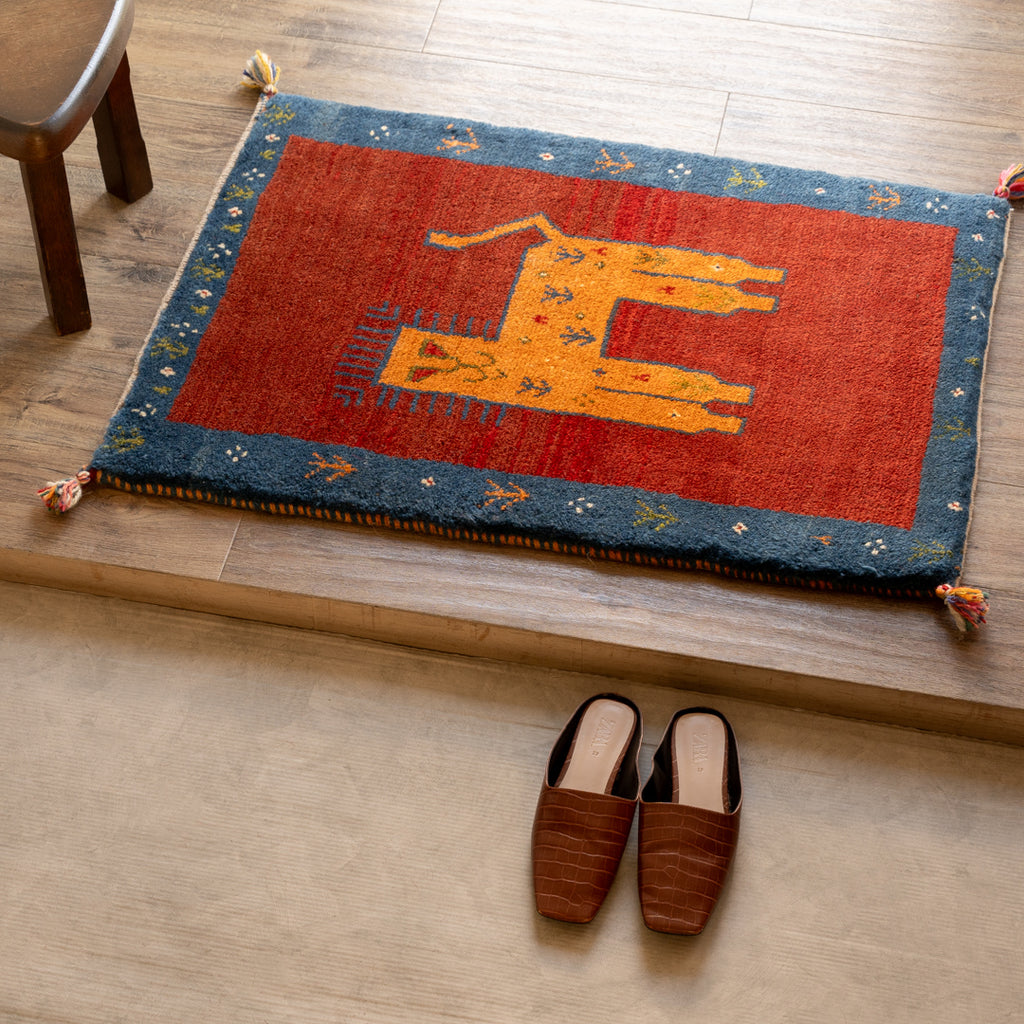 ML1791 ペルシャ手織りギャッベ 玄関マット他 – Persiadirect