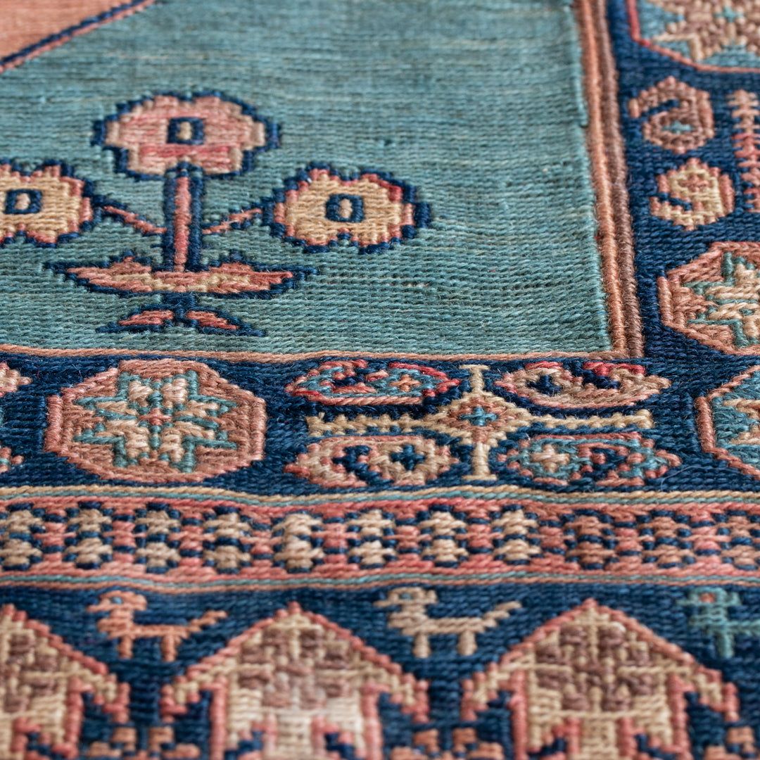 ペルシャ手織りキリム ウール ラグ シルジャン 101×157cm – Persiadirect