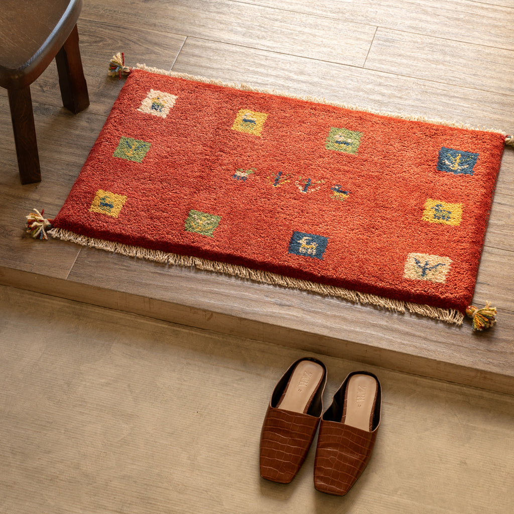 MM1734 ペルシャ手織りギャッベ 玄関マット他 – Persiadirect