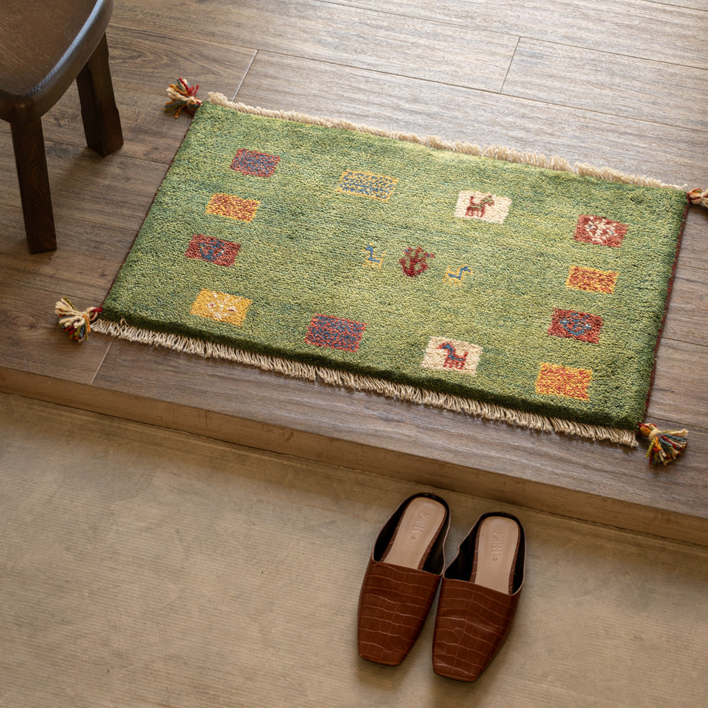 MM1737 ペルシャ手織りギャッベ 玄関マット他 – Persiadirect