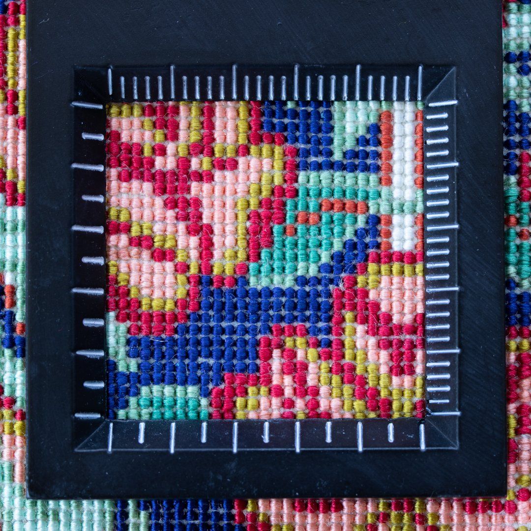 ペルシャ手織り絨毯 シルク ミニ絨毯 クム 25×40cm – Persiadirect