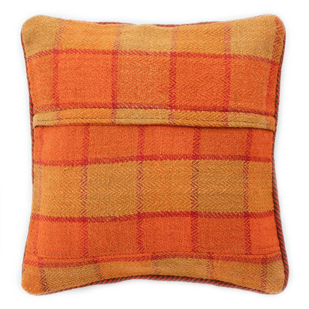 キリムクッション：伝統的なペルシャ手織りの魅力的なアクセント