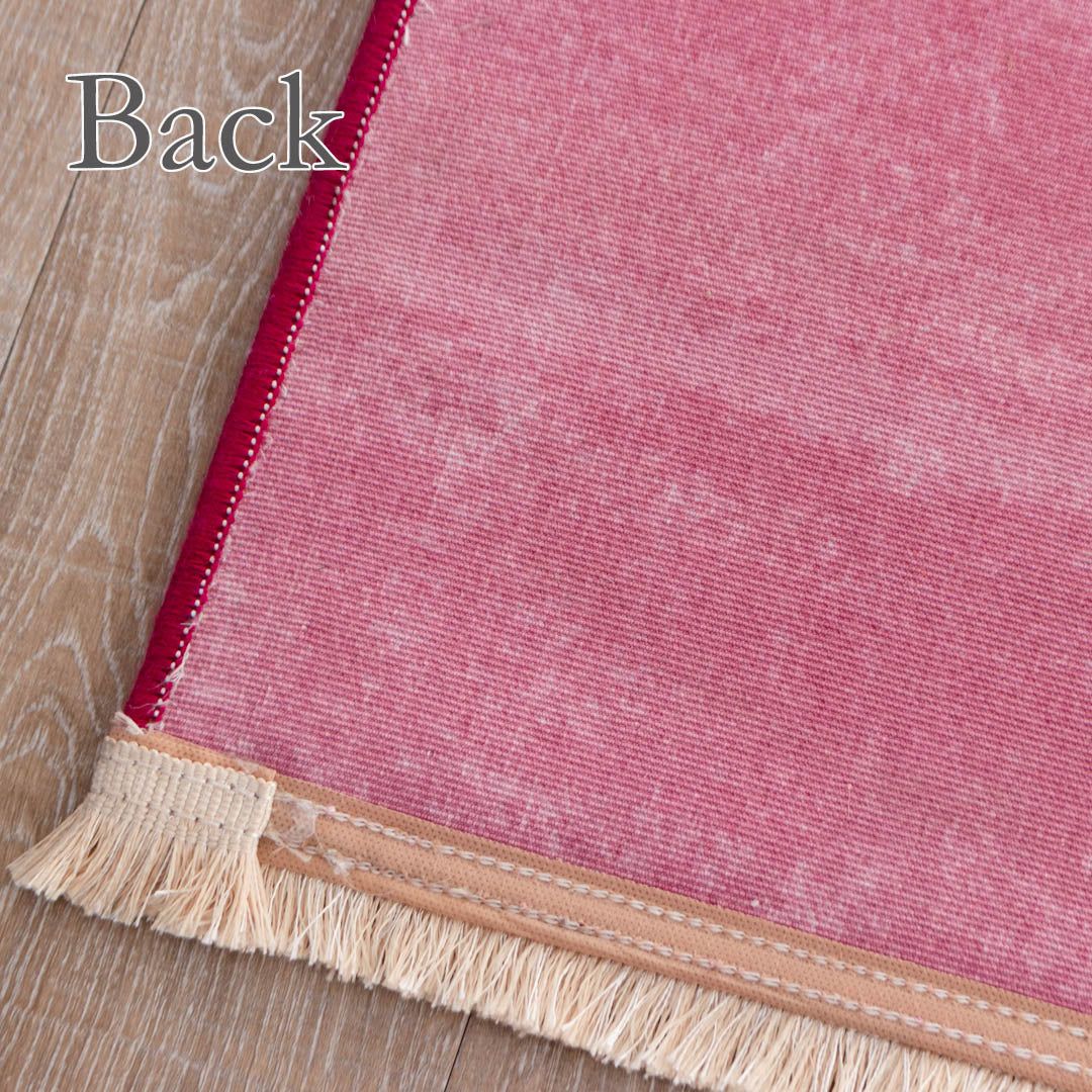 ペルシャカーペット ラグ 赤 150×200cm