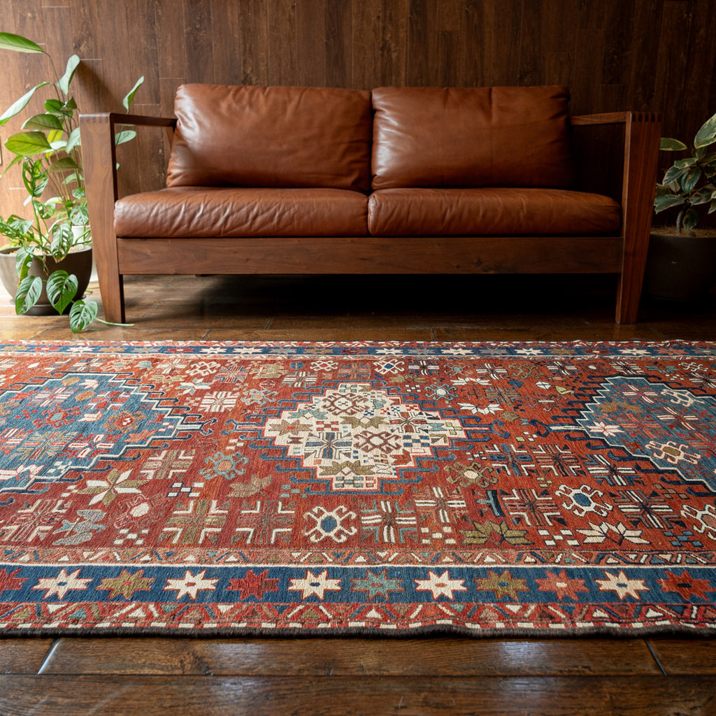 ペルシャ 手織りキリム 181×150 ヴィンテージラグ K737_1a_9c6aae50-2c21-4b24-