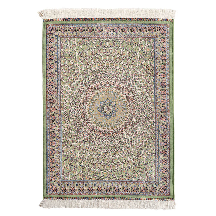 バンブーシルク絨毯 ラグ 80×120cm – Persiadirect