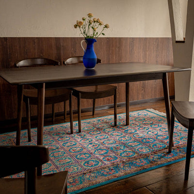 バンブーシルク絨毯　ラグ　132×203cm