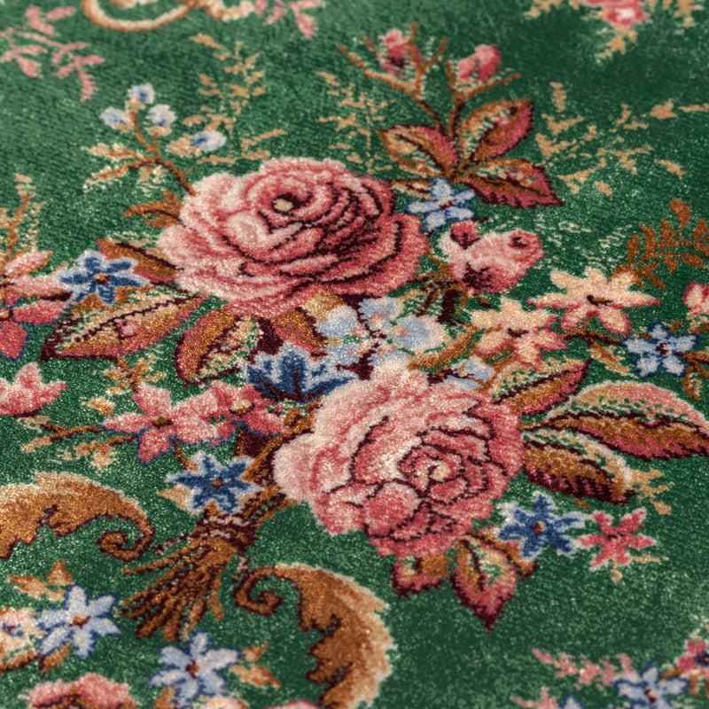 バンブーシルク絨毯　ラグ　113×180cm