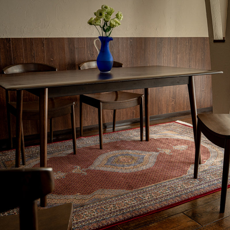 バンブーシルク絨毯　ラグ　148×227cm