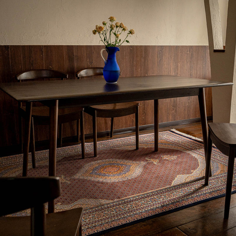 バンブーシルク絨毯　ラグ　148×227cm