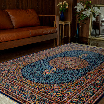 バンブーシルク絨毯　ラグ　130×200cm