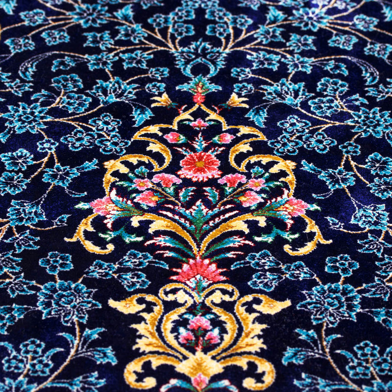 バンブーシルク絨毯　ラグ　130×200cm