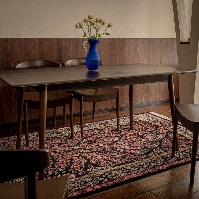 バンブーシルク絨毯　ラグ　132×201cm