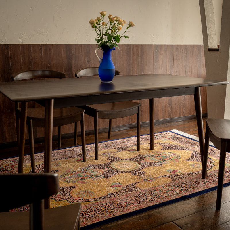 バンブーシルク絨毯　ラグ　132×200cm