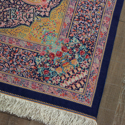 バンブーシルク絨毯　ラグ　132×200cm