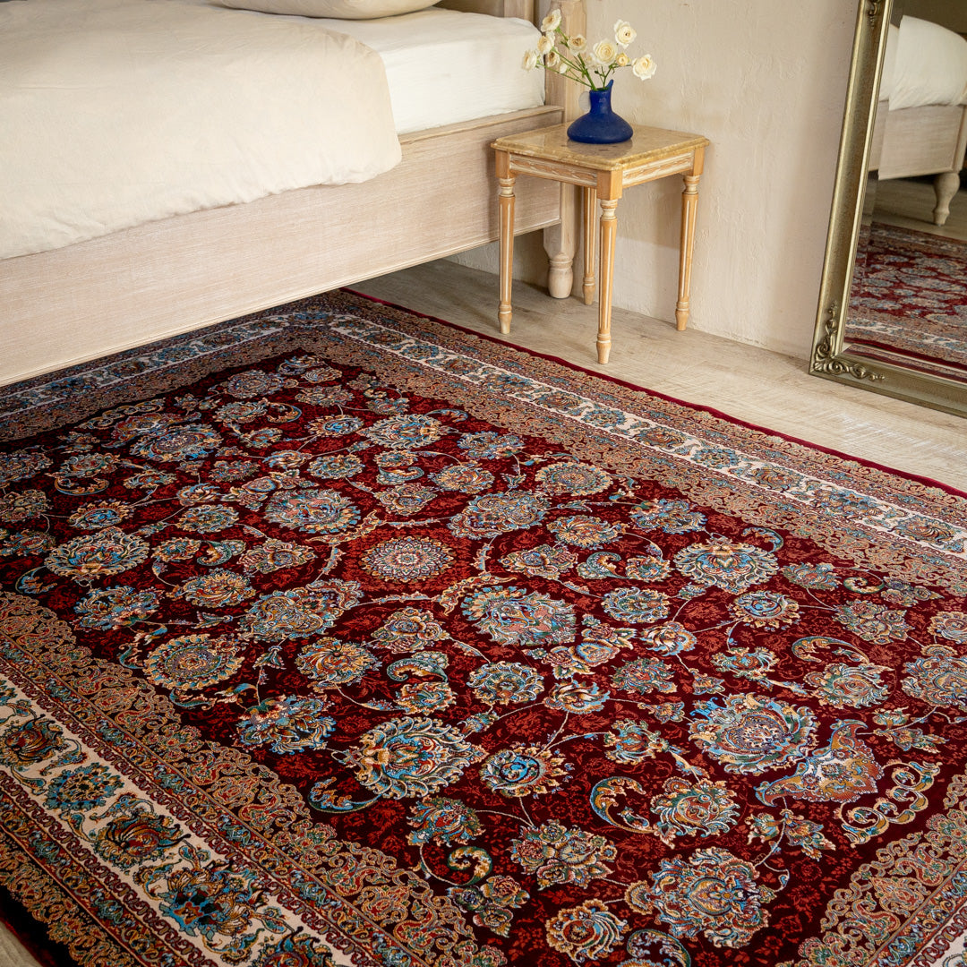 バンブーシルク絨毯 ラグ 150×226cm – Persiadirect