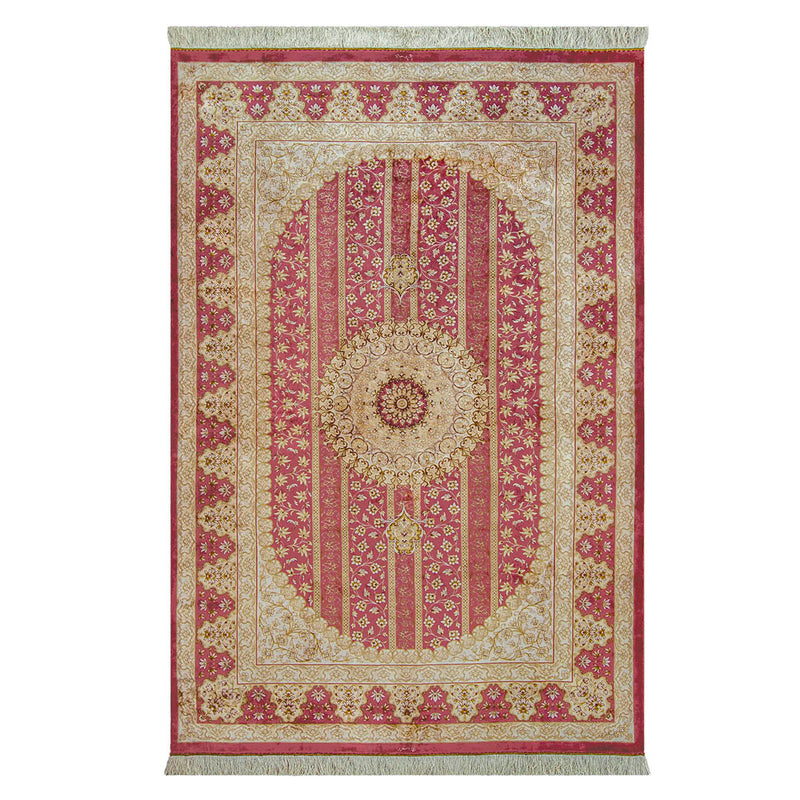 バンブーシルク絨毯　ラグ　146×218cm