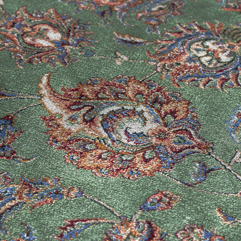 DO-2　ペルシャ絨毯（機械織り） バンブーシルク 約150×200cm ラグサイズ