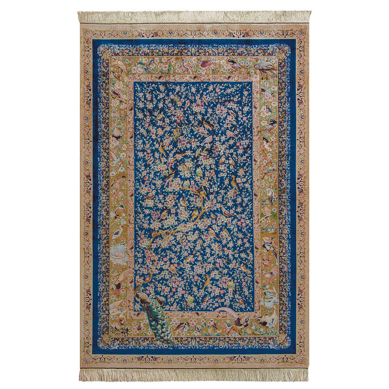 バンブーシルク絨毯　ラグ　147×220cm