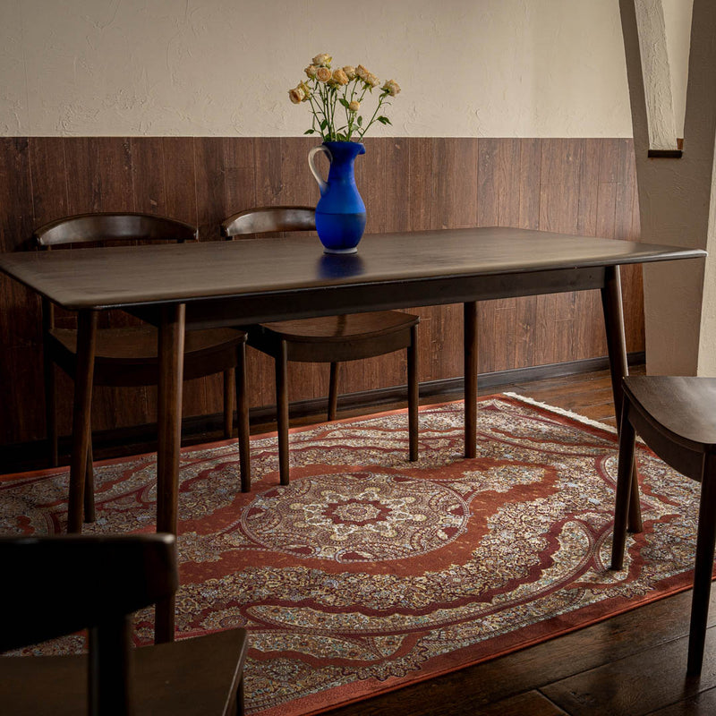 バンブーシルク絨毯　ラグ　150×215cm