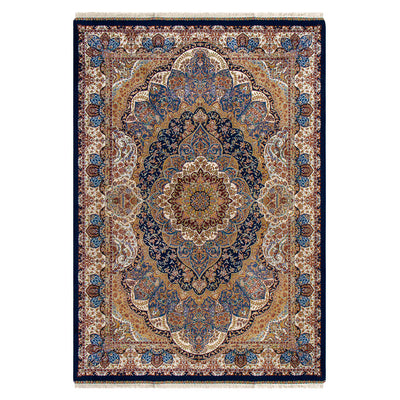 バンブーシルク絨毯　ラグ　150×215cm