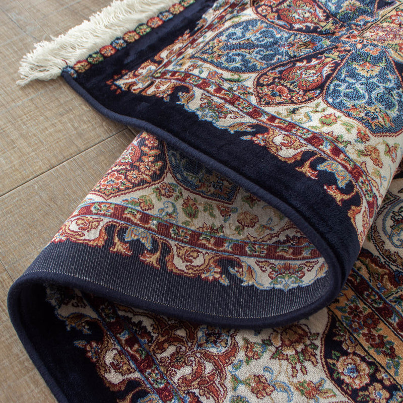 バンブーシルク絨毯　ラグ　150×215cm