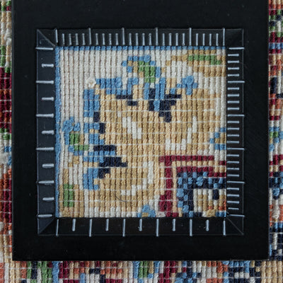 バンブーシルク絨毯　ラグ　150×215cm