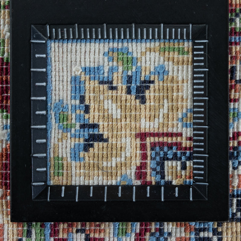 バンブーシルク絨毯　ラグ　150×215cm