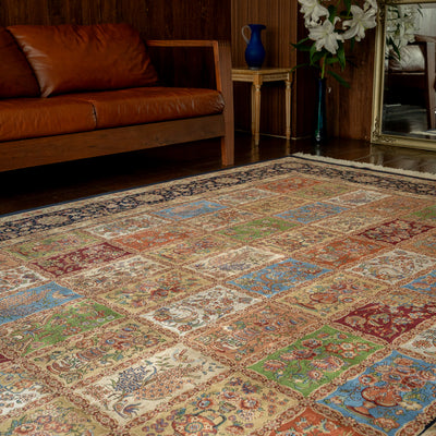 バンブーシルク絨毯　ラグ　200×300cm
