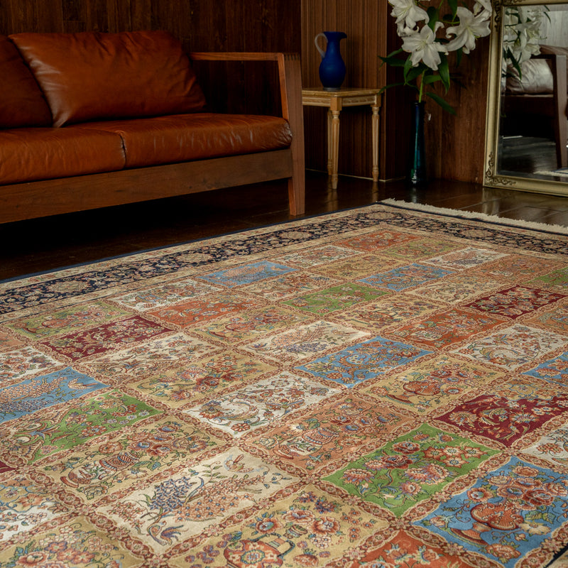 バンブーシルク絨毯　ラグ　200×300cm