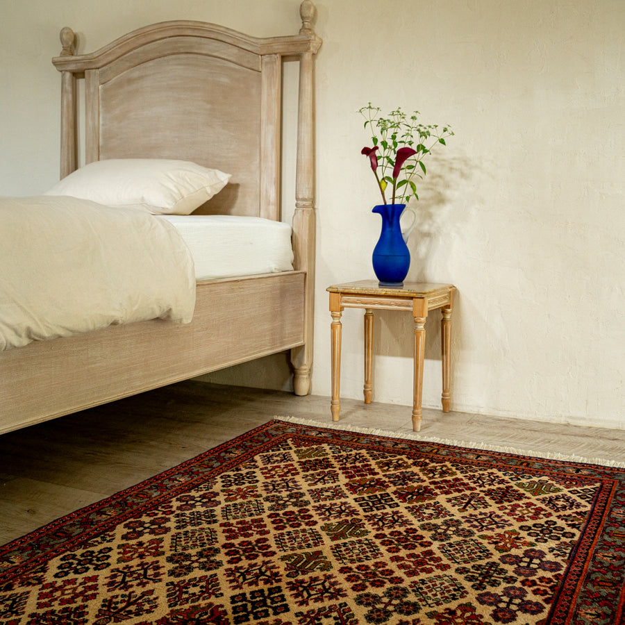 元値段40万　ペルシャ絨毯　ウール100% 150x200cm ペルシャ絨毯（手織り）約100×150cm – Persiadirect