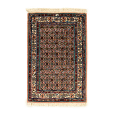 ペルシャ絨毯（手織り）　約75×120cm　玄関マットLサイズ