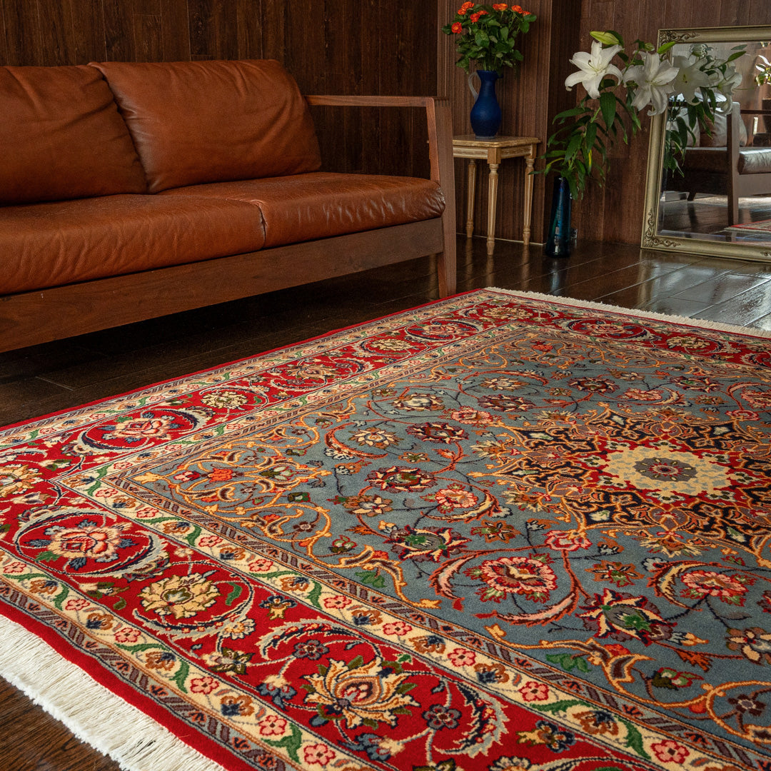 ペルシャ絨毯（手織り） 正方形サイズ (約200×200cm) – Persiadirect