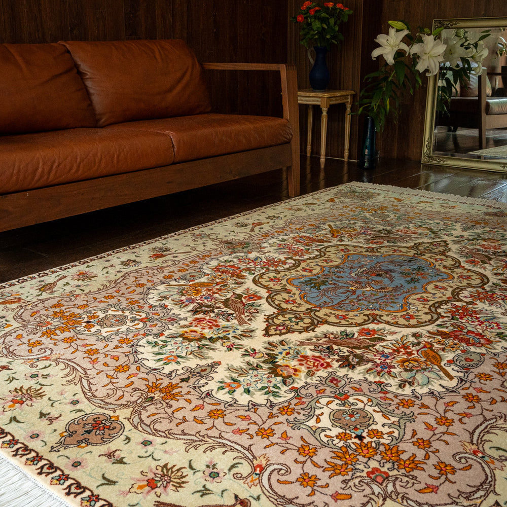 ペルシャ絨毯（手織り）約165×240cm – Persiadirect