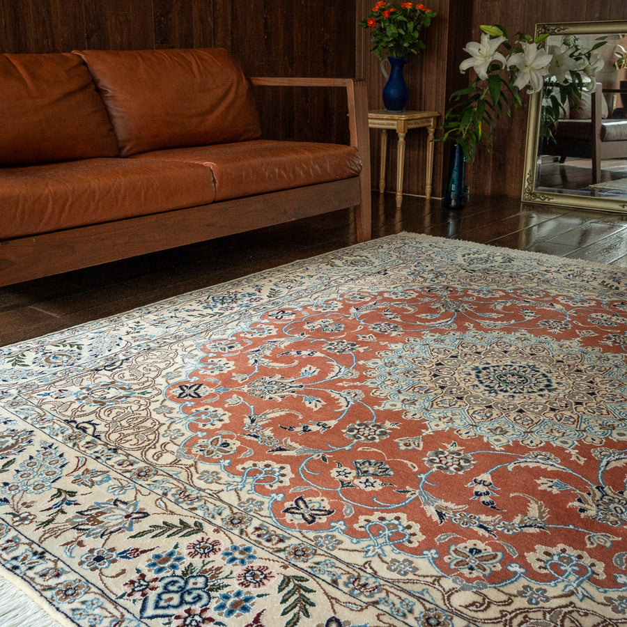 ペルシャ絨毯（手織り） 正方形サイズ (約200×200cm) – Persiadirect