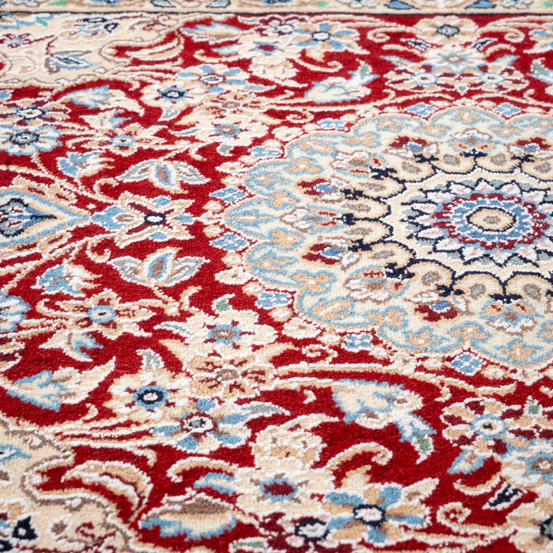 ペルシャ手織り絨毯　ウール　玄関マット　ナイン　60×90cm