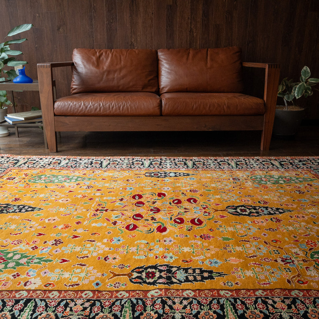 手織りウールペルシャラグ 約150×215センチ ペルシャ手織り絨毯 ウール ラグ バルーチ 120×196cm OUTLET