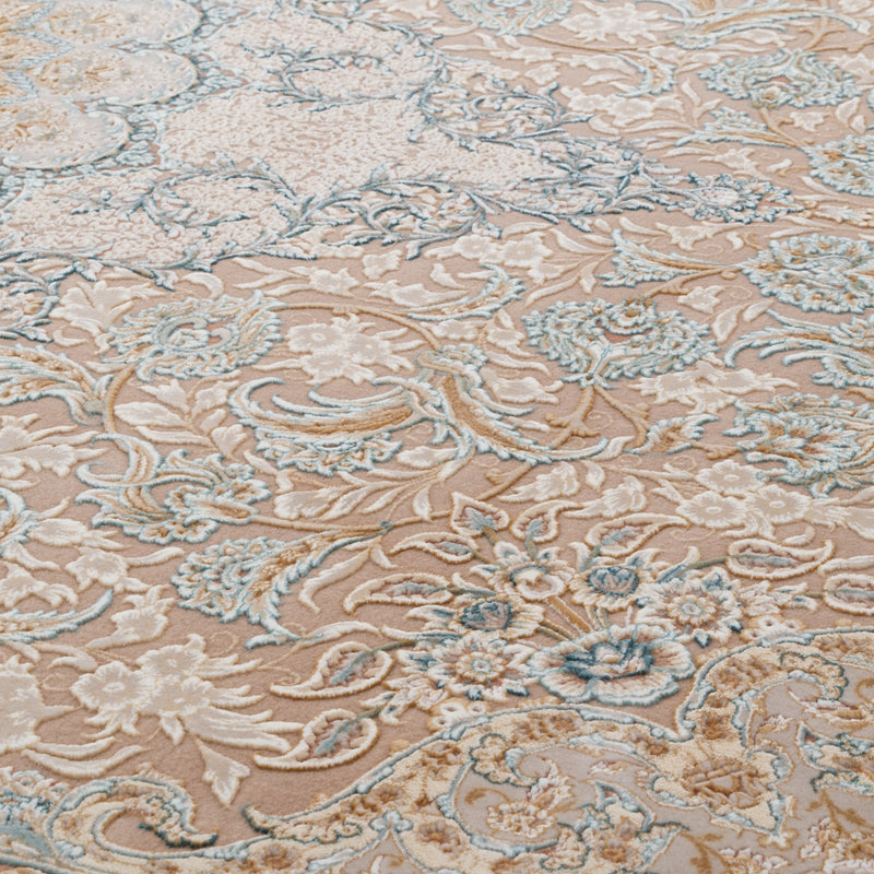タラネ柄　ネスカフェ色　ペルシャ絨毯（機械織）　ラグサイズ　200×250cm